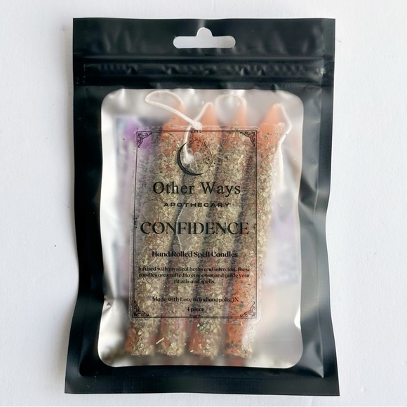 Confidence Boosting Herbal Dressed Chime Candles - Set of 4​ - Picture 4 of 4